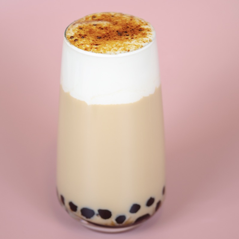 Brown sugar crème cheese tapioca